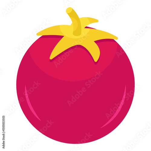 Modern design icon of tomato 