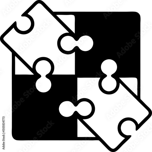 puzzle pieces with puzzle