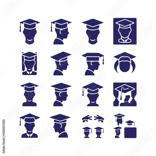 Collection of Graduation Icons