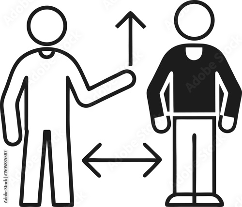 man and woman with sign