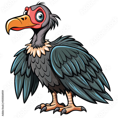 Cartoon Vulture