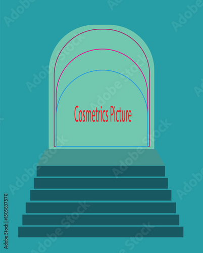 Cosmetics Product Presentation on Stage