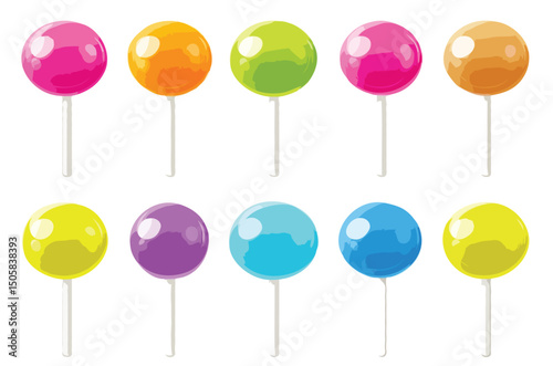 lollipop vector art