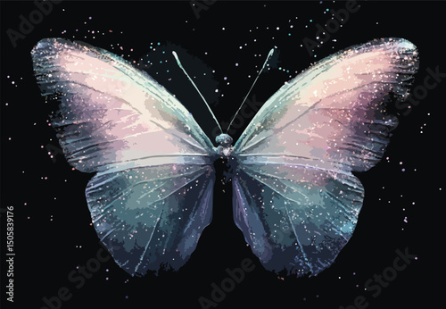 vector art of butterfly
