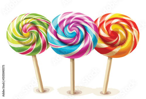 lollipop vector art