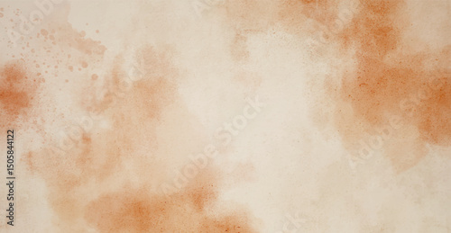 Abstract watercolor art background template. brown and beige watercolor backdrop empty space for text, banner, presentation or product display graphic design