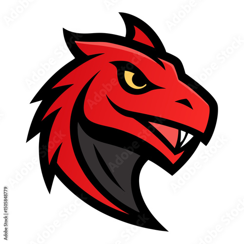 Wallpaper Mural Basilisk head mascot logo design vector Torontodigital.ca