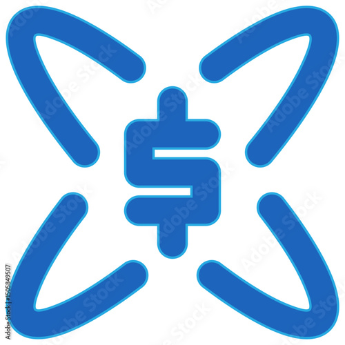 Trade Blue Icon