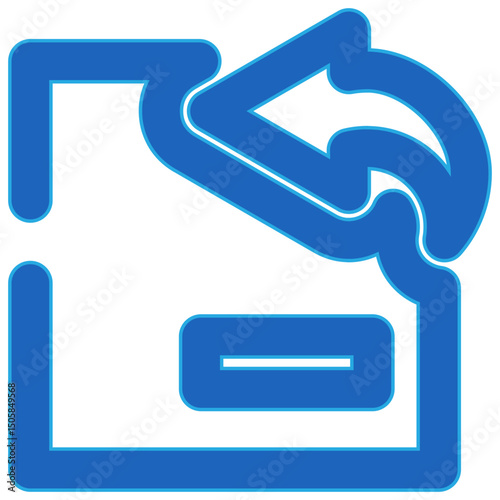 Refund Blue Icon