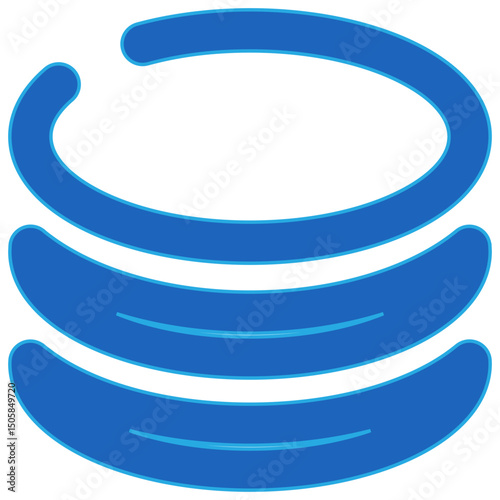 Stack Blue Icon