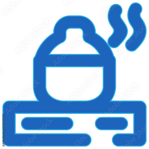 Boil Blue Icon
