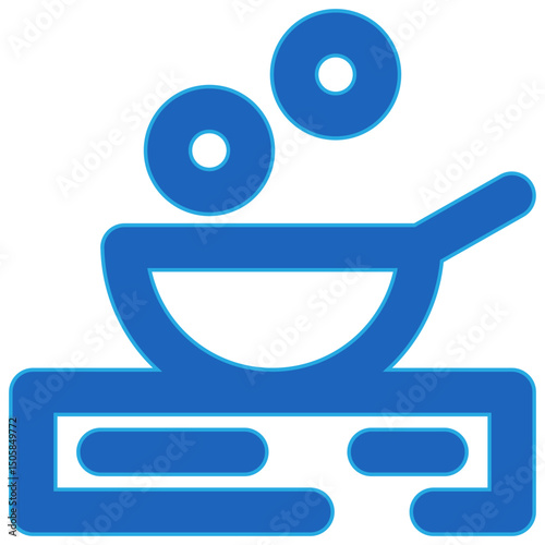 Fry Blue Icon