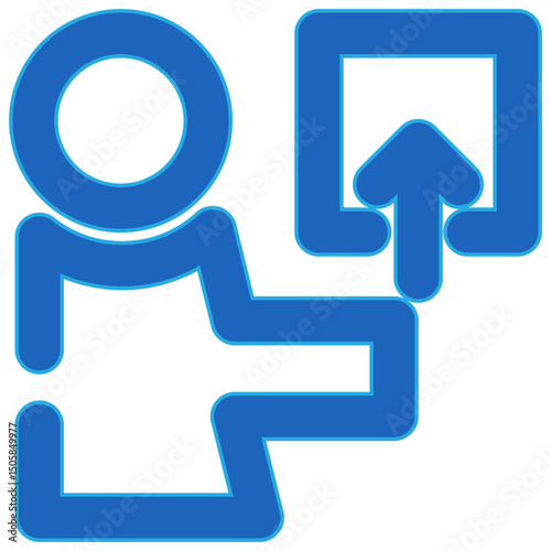 Pull Blue Icon