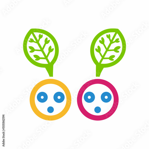 vector illustration of an easter eggs