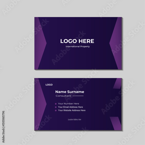 Premium Real Estate Business card Design 