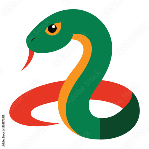 snake in the form of a snake