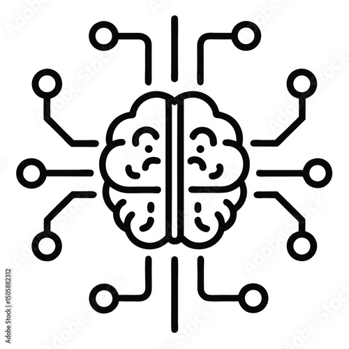 Vector business concept illustration set of man, car, and armed man silhouettes