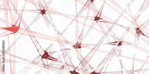 Abstract technology connection network of particles and lines. network patterned background. Connection background with dots and lines. molecules light off white lines digital technology concept. 