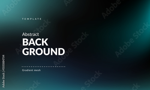 Abstract liquid background. Gradient mesh. Effect blend dark color. Blurred fluid colorful mix. Modern design template for web cover, ad banner, social media, header, presentation. Vector image EPS