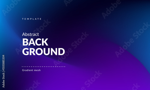 Abstract liquid background. Gradient mesh. Effect blend bright color. Blurred fluid colorful mix. Modern design template for web cover, header, ad banner, poster, brochure, flyer. EPS vector image