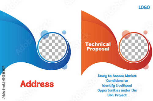 Set of business cover design template for brochure, report, catalog, magazine or booklet. Creative vector background concept. Beige