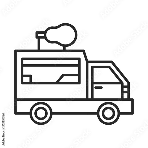 Food truck icon element