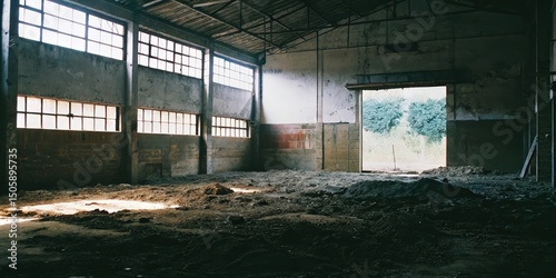 Derelict Industrial Interior