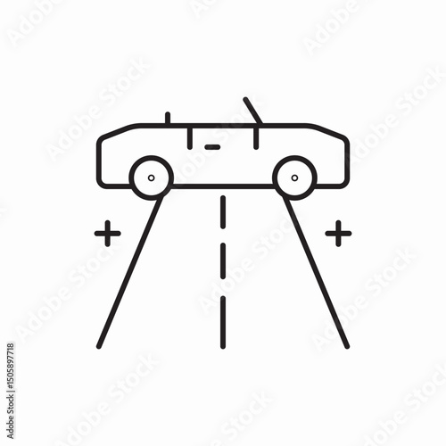 car vehicle icon sign vector
