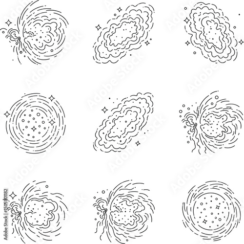 Nebula Space Doodles