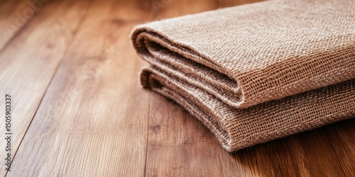 Hanging Towels on Bar photo