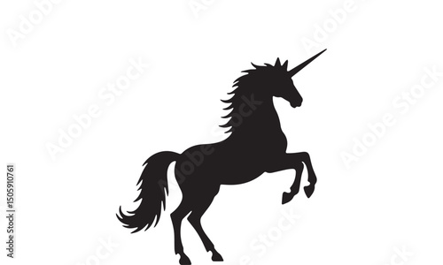 Fantasy Unicorn Silhouette
