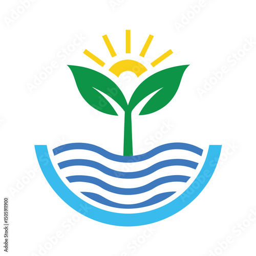 vector illustration of a plant