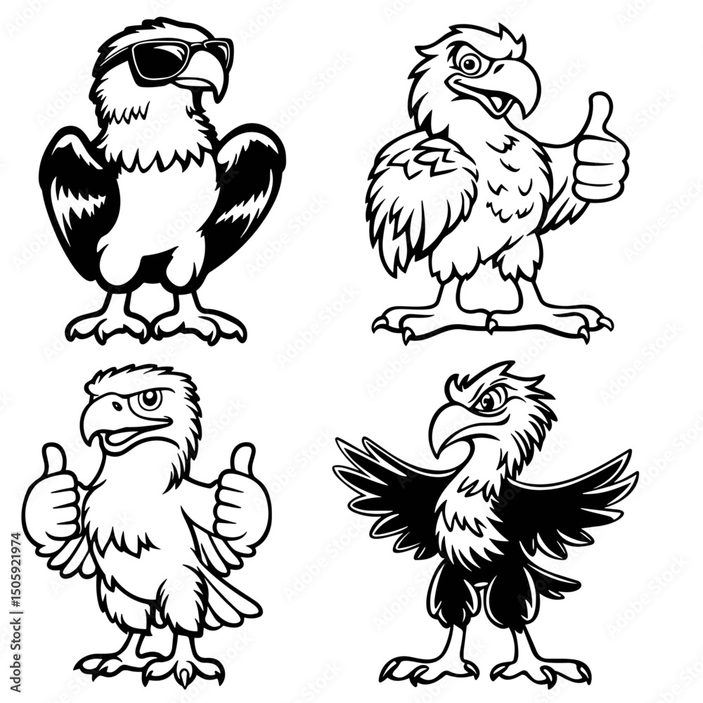 Águia desenho
