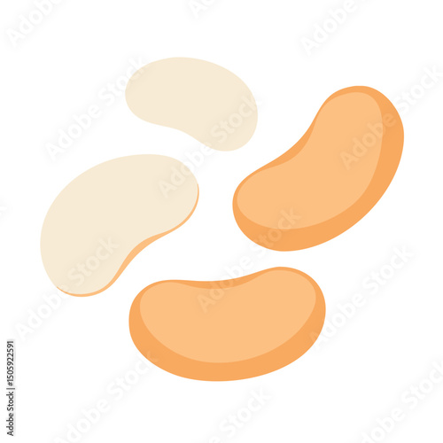 Lima Beens Vector Transparent Background