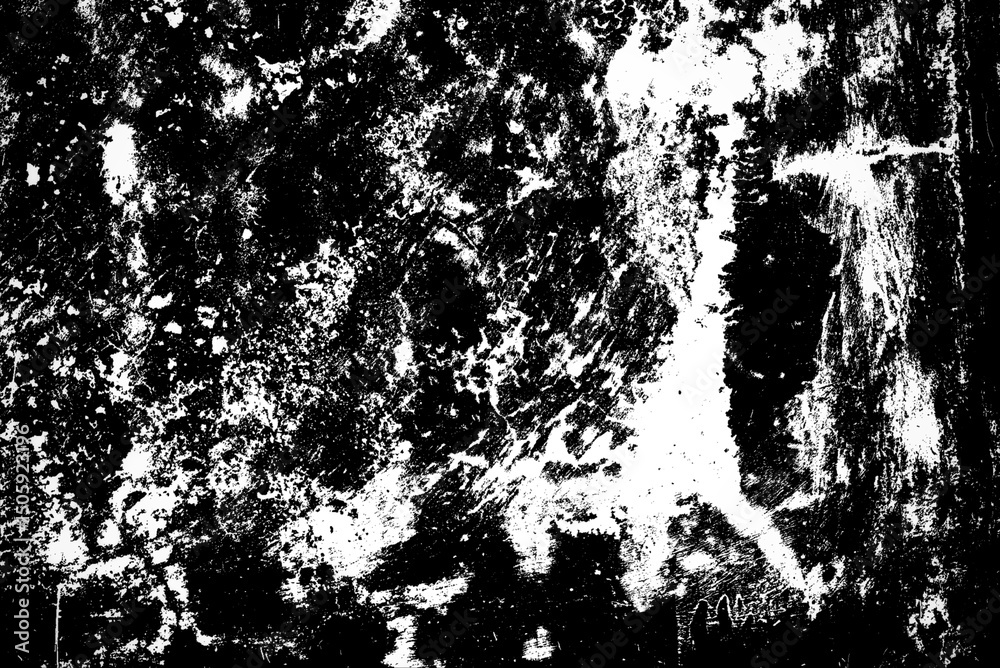 Obraz premium black and white abstract background illustration,Grunge empty film background with vignette border.