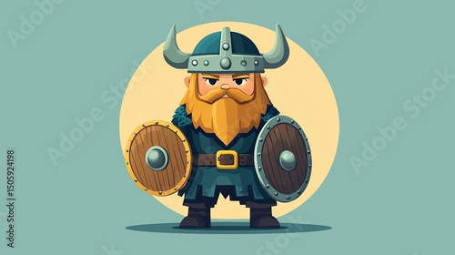 Viking Cartoon Character Illustration (1)