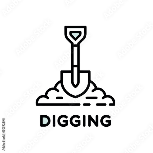 shovel,digging