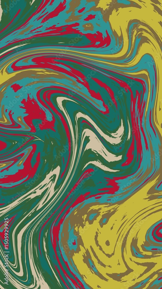 Obraz premium digital art in liquid form, watercolor. background