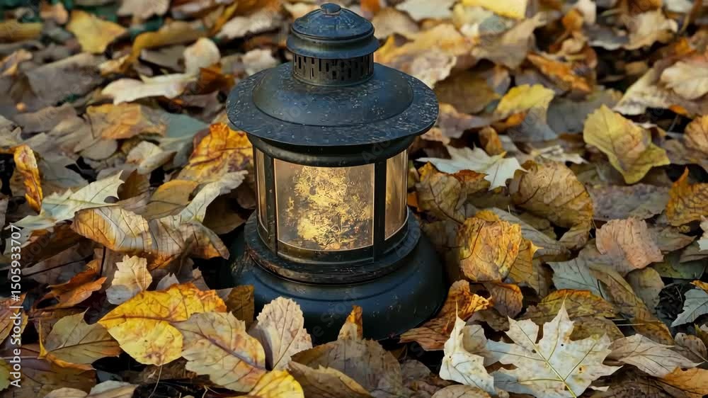 lantern in the park