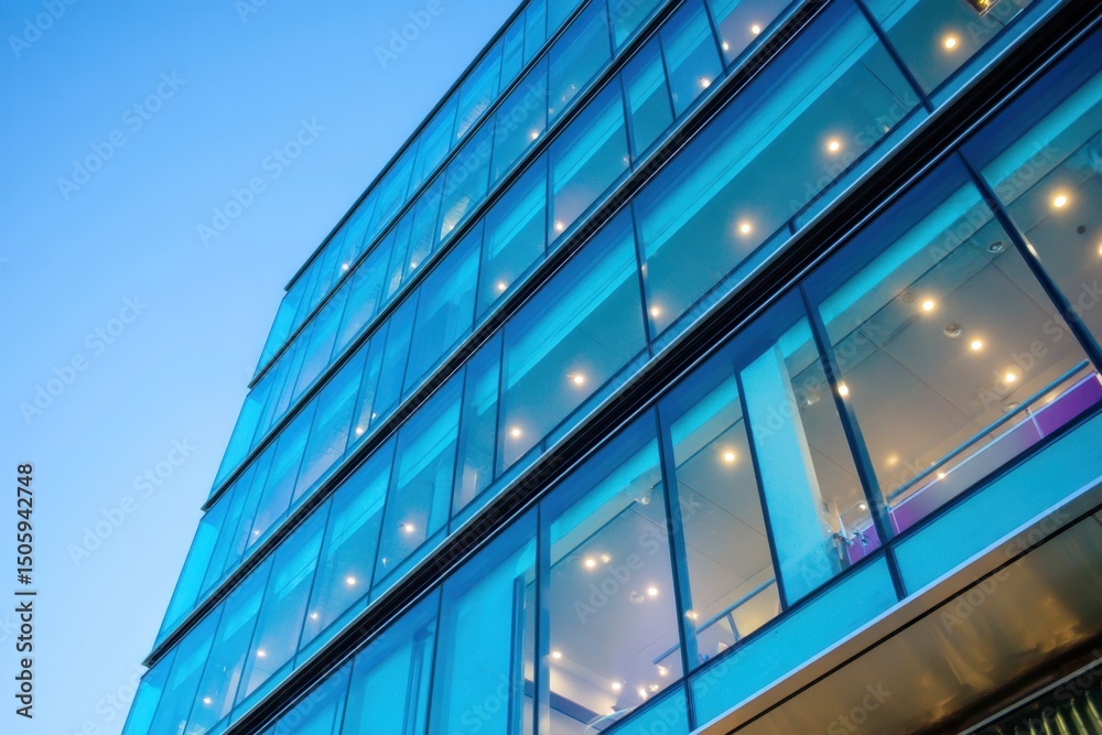 Obraz premium modern office building in the city