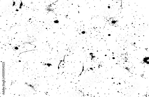 Grunge abstract background in a horizontal rectangle format, featuring a distressed and aged texture with rough, scratched, and dusty patterns. Includes elements like splattered ink, grainy paint.