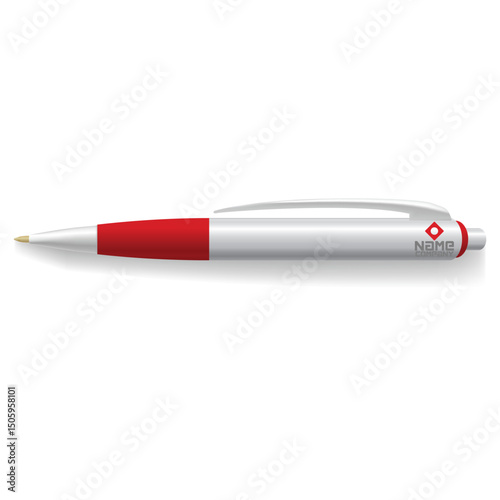 
Pen ballpoint pen isolated ballpoint business ink gold