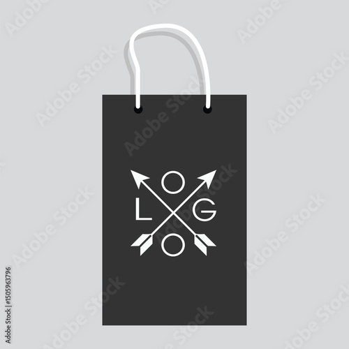 Tote Bag Mockup, vector 