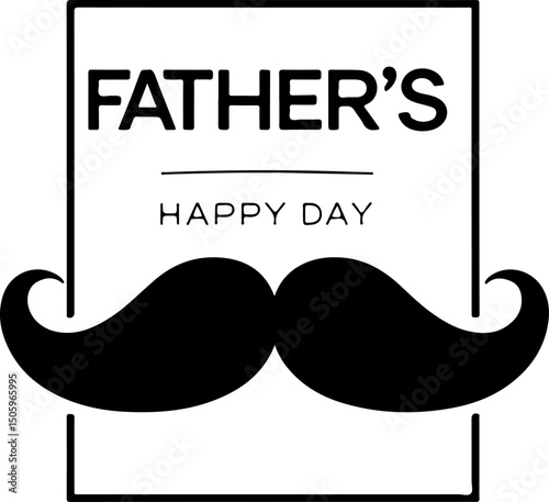  Gentleman's  Accessories Silhouettes  Father's day vector element 