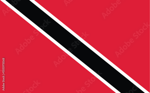 Flag of Trinidad and Tobago
The National Flag of Trinidad and Tobago
Trinidad and Tobago Flag with Black Diagonal Stripe
Red, White, and Black Flag of Trinidad and Tobago
Emblem of Trinidad and Tobago