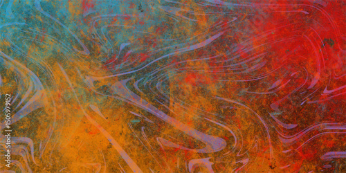 Dark and light colorful marble texture with decorative stains used as wall, floor, interior and exterior. Abstract multi-colored grunge texture with flash of light texture watercolor background.