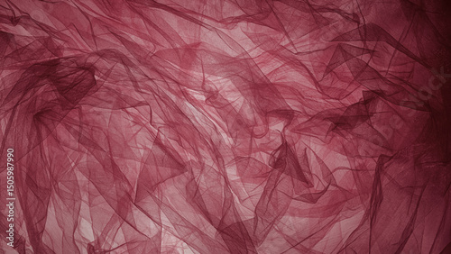 Wallpaper Mural Red organza fabric texture background. Torontodigital.ca