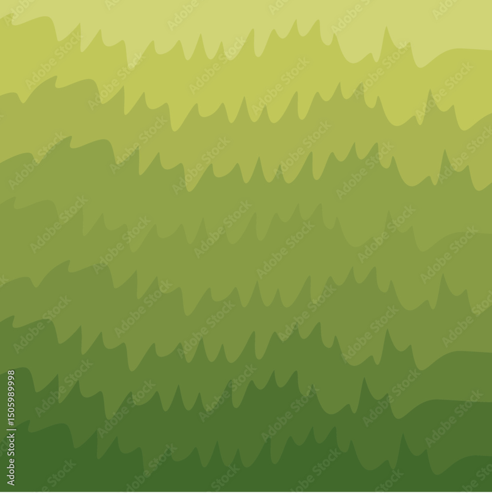 Obraz premium Jagged Green-Yellow Nature Gradient Background