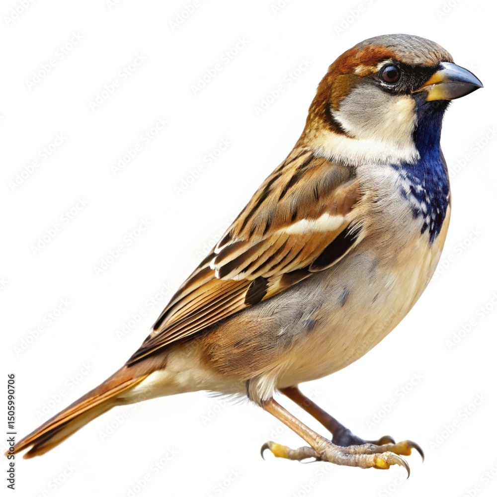 Fototapeta premium female house sparrow passer domesticus