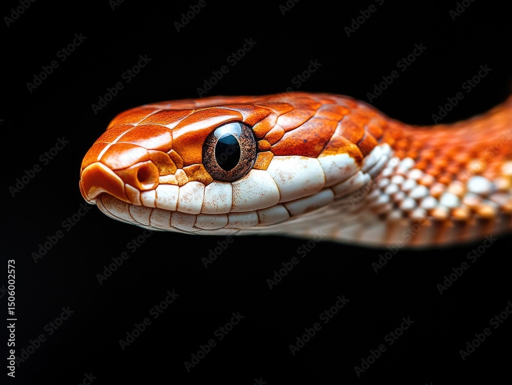 Obraz premium Snake Head Close Up
